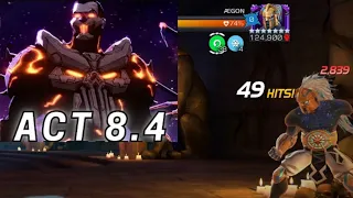 Act 8.4.1 easy completion Aegon Boss | Marvel contest of champions