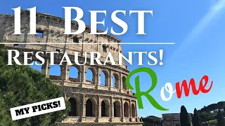 Where to Eat in Rome.  11 Tips from a Local!