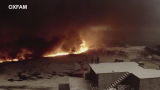 В ходе битвы за Мосул боевики ИГИЛ подожгли 19 нефтяных скважин