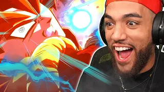 SSJ4 Gogeta VS SSB Gogeta DRAMATIC FINISH! 🔥 REACTION Dragon Ball FighterZ