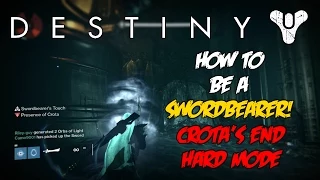 Destiny - How To Be a Swordbearer! Crota's End Hard Mode Sword Tutorial!