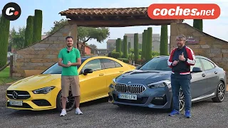 BMW Serie 2 Gran Coupé vs Mercedes-Benz CLA | Prueba / Test / Review en español | coches.net