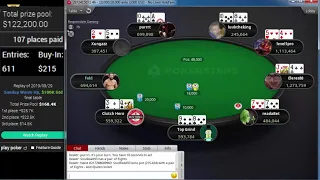 PokerStars $215 Sunday Warm-Up Aug 09, 2020 Eleres88" "level1pro" "Top Grind" "purrrt" "Clutch Hero"