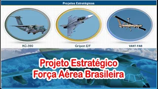 Força Aérea Divulga Plano estratégico | VANT-FAB | Programa PESE | KC-390 | Gripen E