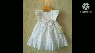 Lates baby girl frock design# chunat#steps#frill#trendy design#2023