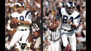 ROMAN GABRIEL TO JACK SNOW - NFL ULTIMATE CONNECTIONS - LOS ANGELES RAMS 1965  - 1972