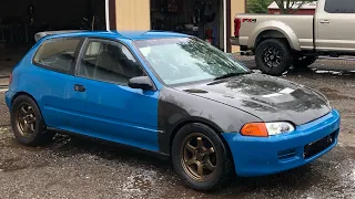 BUILDING A 400HP TURBO CIVIC IN 10 MINUTES!