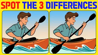 【Spot & Find the 3 Differences : Normal】 Can You Spot the Differences? Try Our Beginner's Game!