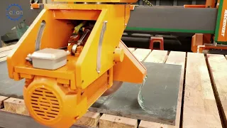 4 axis stone cnc bridge saw machine