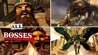 God Of War Chains Of Olympus - All Boss Fights