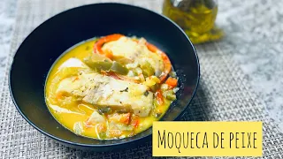 MOQUECA DE PEIXE BAIANA COM DENDÊ | Receita rápida e fácil de fazer | EM 15 MINUTOS