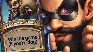 Dog is Unstoppable With The Rare Buddy Quest | Dogdog Hearthstone Battlegrounds