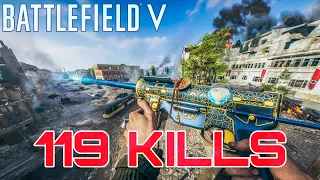 Battlefield 5 119 Kills M3 Grease Gun Underground Conquest