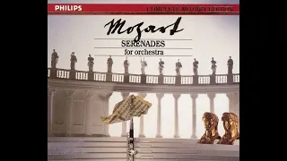 Complete Mozart Edition - Vol. 3: Serenades for Orchestra (CD 1)