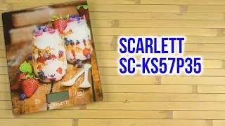 Распаковка SCARLETT SC-KS57P35