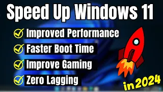 How to Make Windows 11 Faster | 200% Faster Performance