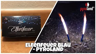 Elfenfeuer Blau von Pyroland | Bengal XS 🔥 | Pyro TV