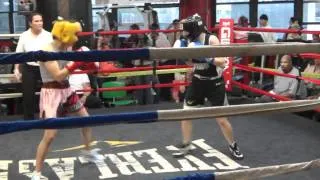 Round 1 - Sylvie vs. Gio Camacho  - Gleason's Gym, Brooklyn