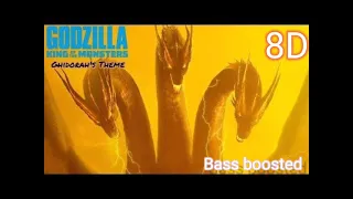 King Ghidorah's Theme (Monster Zero Suite) 8D + bass boosted