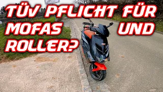 TÜV PTI Pflicht für 50ccm Mofas und Roller kommt?