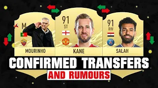 FIFA 22 | NEW CONFIRMED TRANSFERS & RUMOURS! 🤪🔥 ft. Mourinho Salah, Kane... etc