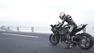 Мировой рекорд скорости на мотоцикле!