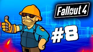 Fallout 4 - СТРОИТЕЛЬСТВО БАЗЫ! - Строим дом для выживших! (60 Fps) #8