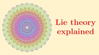 What is Lie theory? Here is the big picture.