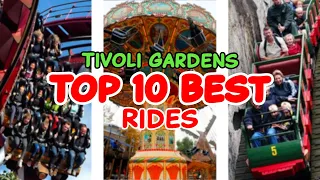 Top 10 rides at Tivoli Gardens - Copenhagen, Denmark | 2022