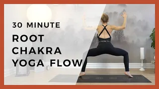 Yoga Class for Root Chakra |  Muladhara Yoga Flow | Lower Body Vinyasa Flow | Leg Yoga Class