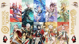 Appreciation of 10 Chinese Style Year of the Dragon Limited Skins | Onmyoji Arena and Honor of Kings
