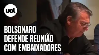 Bolsonaro sobre julgamento no TSE: 'Planalto era minha casa; convidei embaixadores, não convoquei'