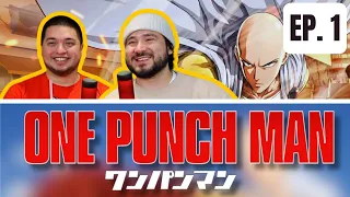 THE STRONGEST MAN! One Punch Man Ep. 1 Reaction