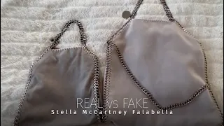 Authentic vs Fake Stella McCartney Falabella bag