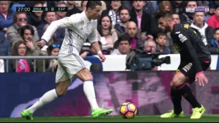 Cristiano Ronaldo Crazy Elastico Nutmeg (vs Espanyol)