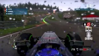 F1 2013 (PC) walkthrough - Belgian Grand Prix