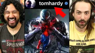 VENOM 2 - Tom Hardy TEASES SPIDER-MAN AGAIN | REACTION!!!