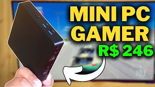 INTERESSANTE O QUE ESSE MINI PC GAMER PORTÁTIL FAZ SENDO TÃO BARATO! ( UNBOXING E TESTE )