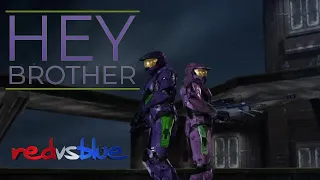 Hey Brother | Red vs. Blue music video (The Twins tribute)