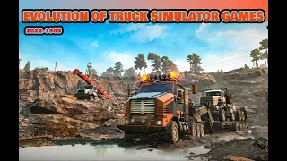 The Evolution Of Truck Simulator Games (1985-2021