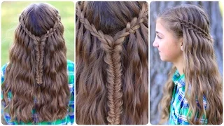 Scissor Waterfall Combo | Combination Hairstyles