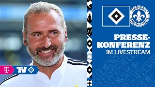 RE-LIVE: PRESSEKONFERENZ I 5. Spieltag I HSV vs. SV Darmstadt 98