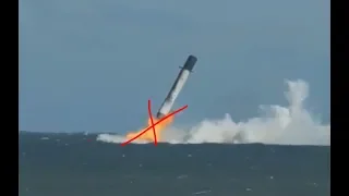 SpaceX Launch & Water "Landing" || December 5, 2018