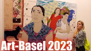 САМАЯ КРУПНАЯ ВЫСТАВКА СОВРЕМЕННОГО ИССКУСТВА! ART BASEL 2023! БАЗЕЛЬ! ШВЕЙЦАРИЯ!  ИСКУССТВО!