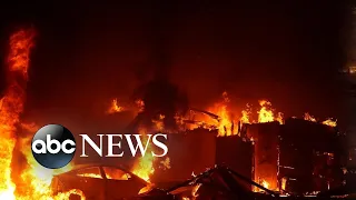 Thousands evacuate as over 100 fires burn across Australia l ABC News