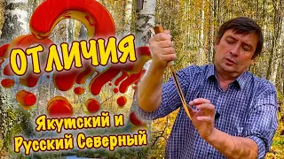 Отличия якутских и русских северных ножей