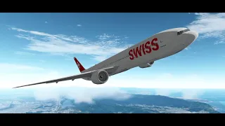 Geo-FS Long Haul - San Francisco to Zurich - Exceptional Views