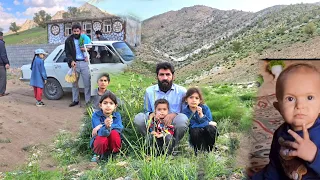 The return of Engineer Babazadeh and the children to their new home.