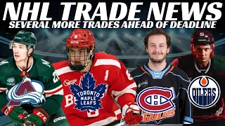 Big NHL Trade News: Beauvillier, Stecher, Duhaime + Habs & Leafs Each Trade for Prospects