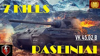 HOW TO RASEINIAI || 7 KILLS || VK 45.02 (P) Ausf. B || German heavy || World of Tanks Blitz